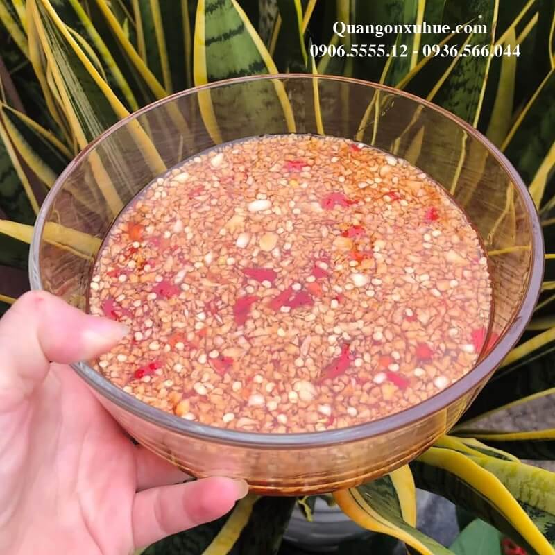 Nước mắm chua ngọt ăn bánh lọc huế bán bánh bột lọc huế