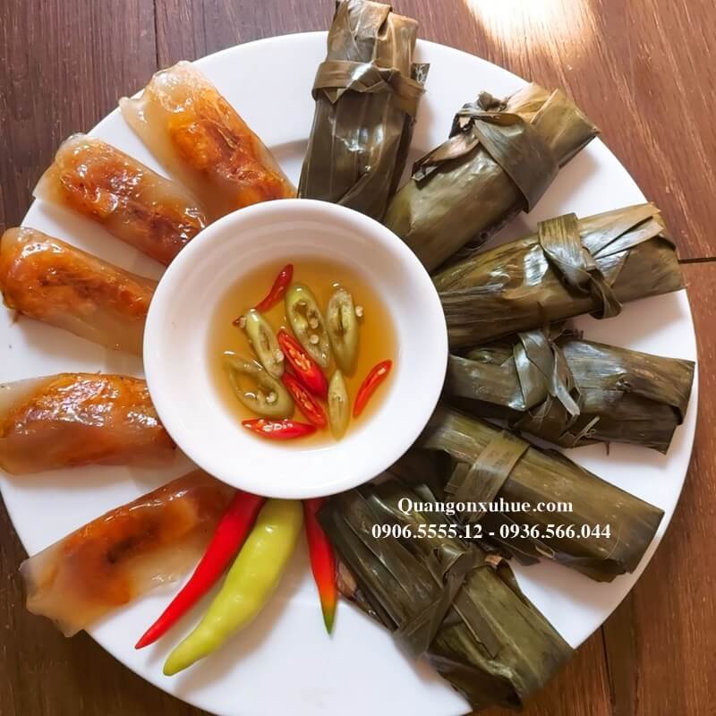 Nguồn gốc BÁNH LỌC HUẾ rõ ràng, đảm bảo an toàn vệ sinh thực phẩm mua bánh bột lọc huế ở đâu